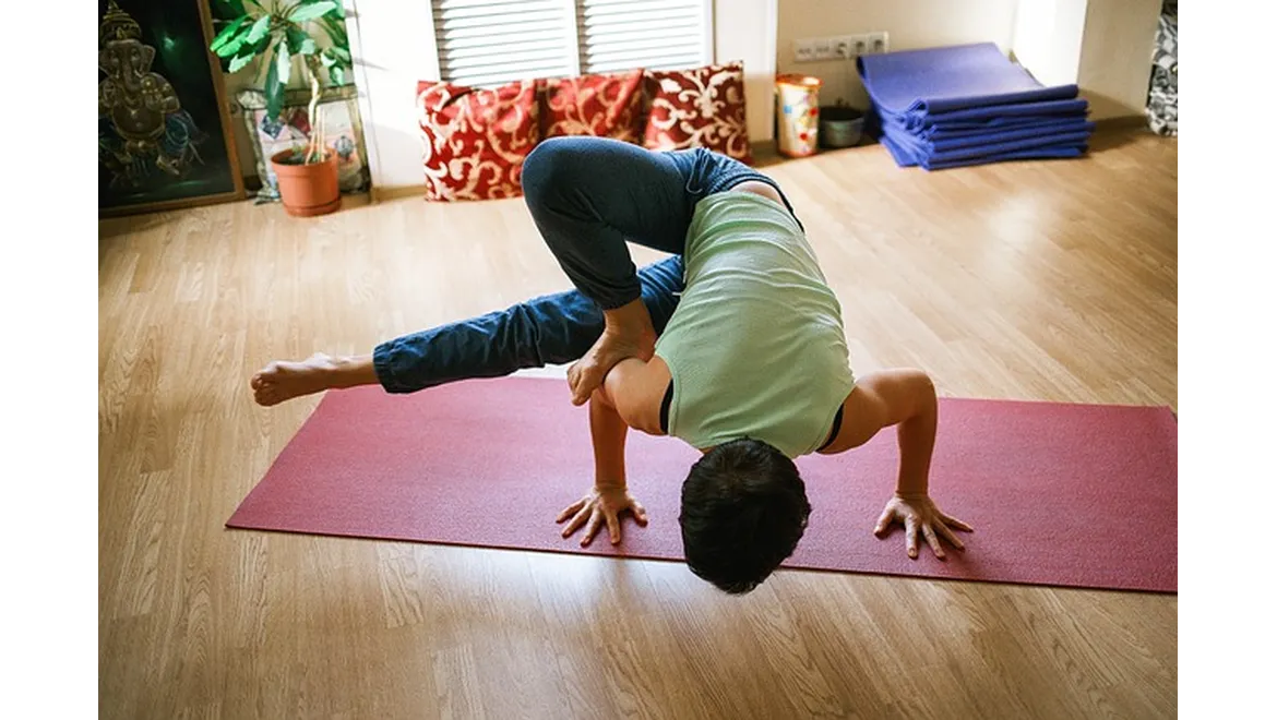 <p>Home Yoga Bliss: A Family Affair!</p>